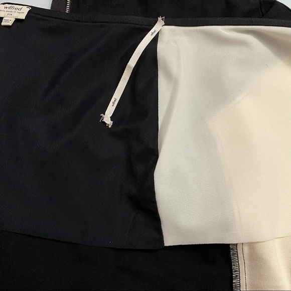 Wilfred Black Ivory Pencil Skirt 6 Career Mini - Picture 13 of 15